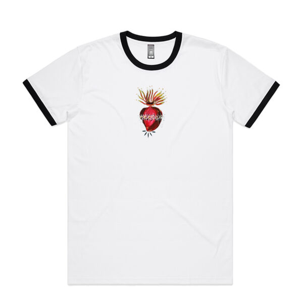 Punk Kewpie Ringer Tee Thumbnail