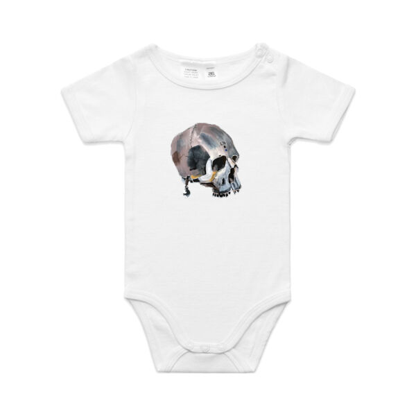 Pearl Skull Baby Onesie Thumbnail