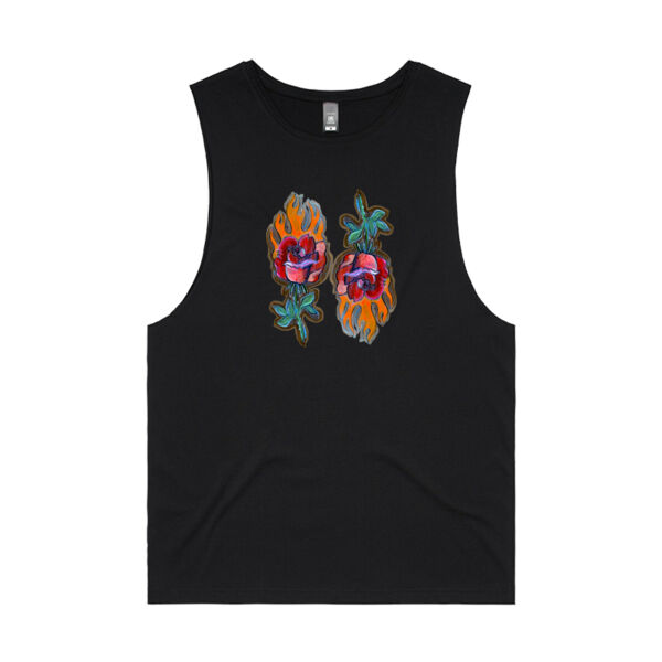 Flame Roses Singlet Thumbnail